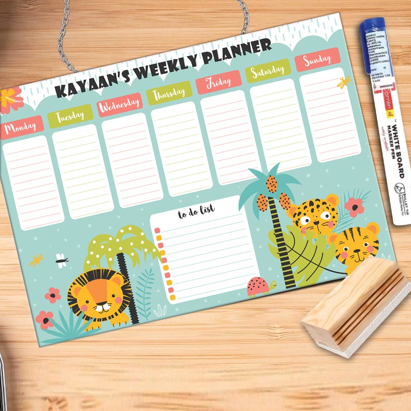 Weekly Planner – Tropical
