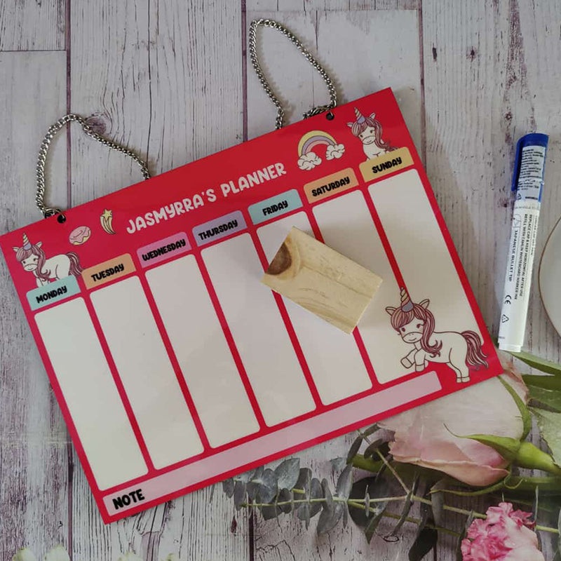 Weekly Planner – Unicorn