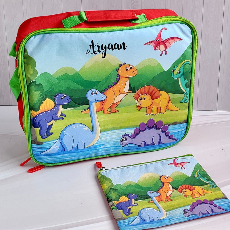 Overnight Bag With Pouch – Dino