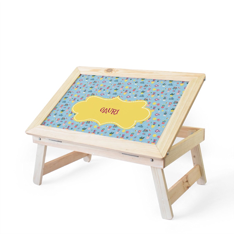 Personalised Foldable Desk – Enchanted Garden