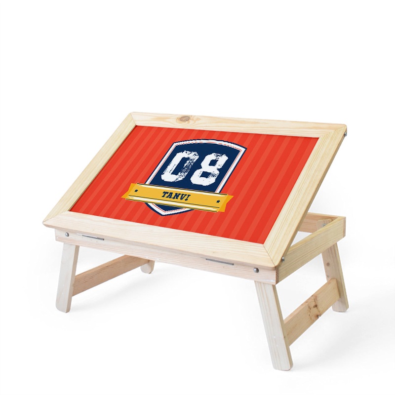 Personalised Foldable Desk – Jersey Number