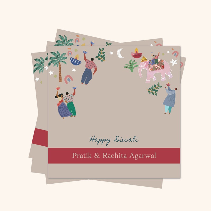 Gift Tags Set of 24 – Diwali Burst