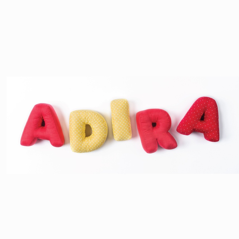 Letter Love Cushions for Girls