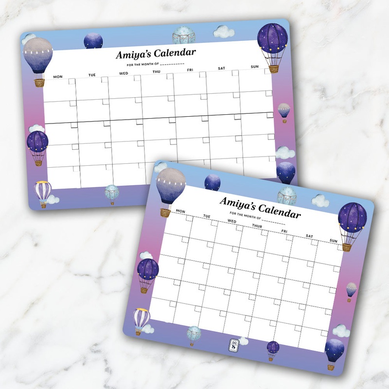 Night Flight Kids Calendar
