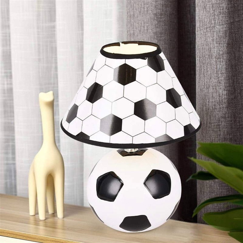 Night Lamp – Football Fun (Black & White)