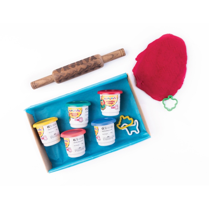 Play – Dough Kit with Personalised Rolling Pin