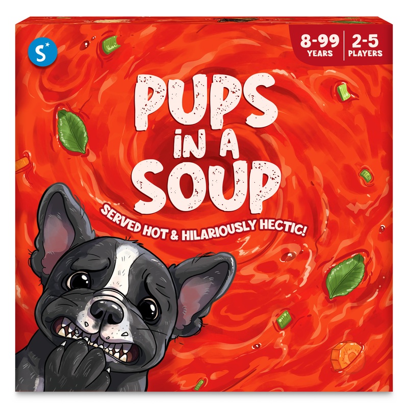 Skillmatics Card Game – Pups in a Soup, Hilarious, Fast-paced, Family Party Game, Perfect for Game Nights, Gifts for Girls, Boys, Teens, Adults Ages 8, 9, 10 & Up