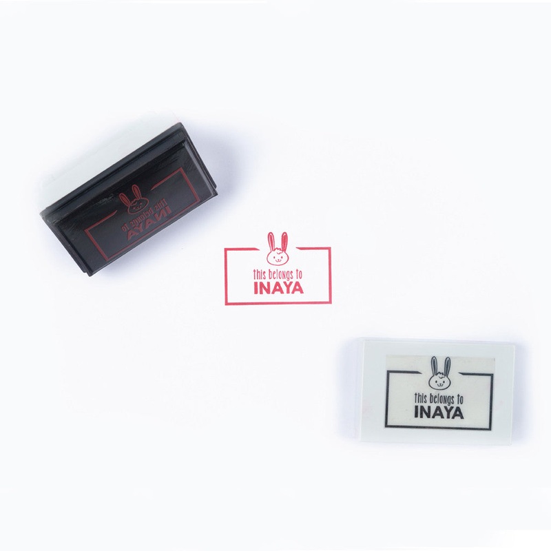 Stamp your Name – Bunny