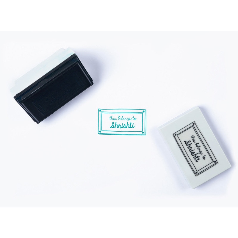 Stamp your Name – This Belongs To