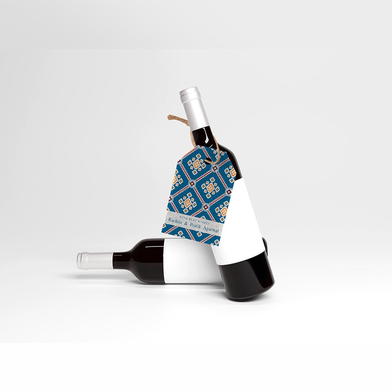 Wine Tags – Blue Patola