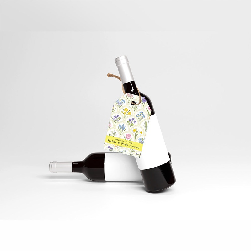 Wine Tags – Floral Delight