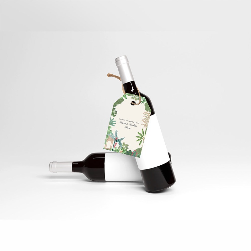 Wine Tags – Magical Garden