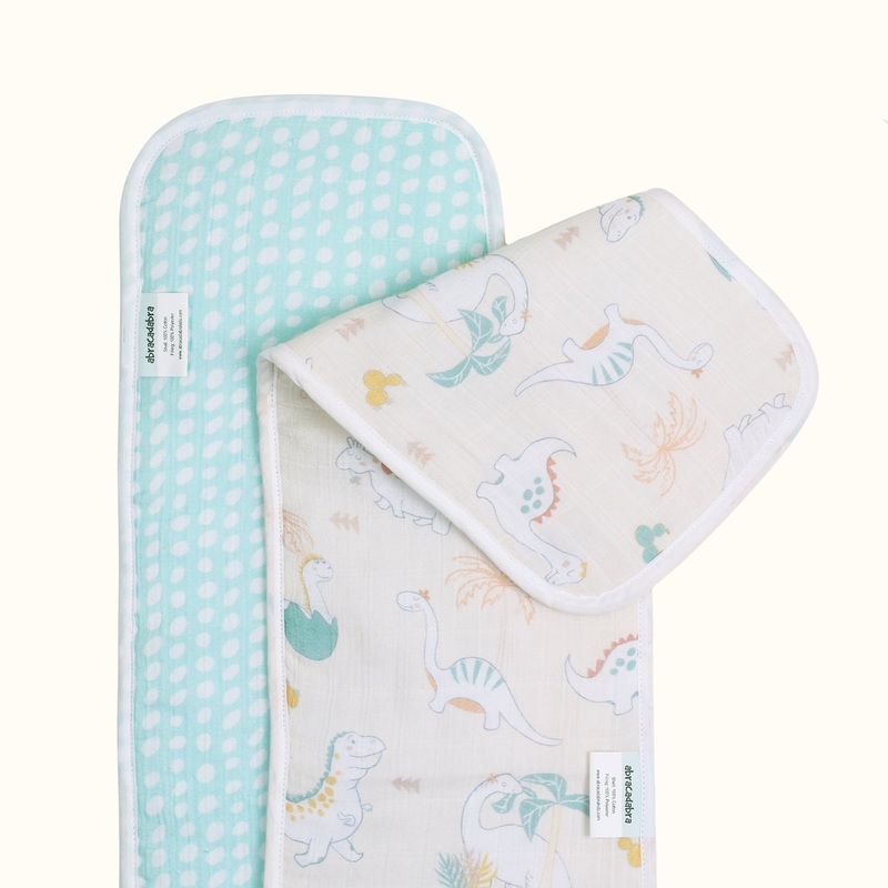Abracadabra Burp Pad – D for Dino
