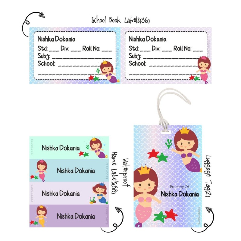 Back To School Combo – Cute Mermaid
