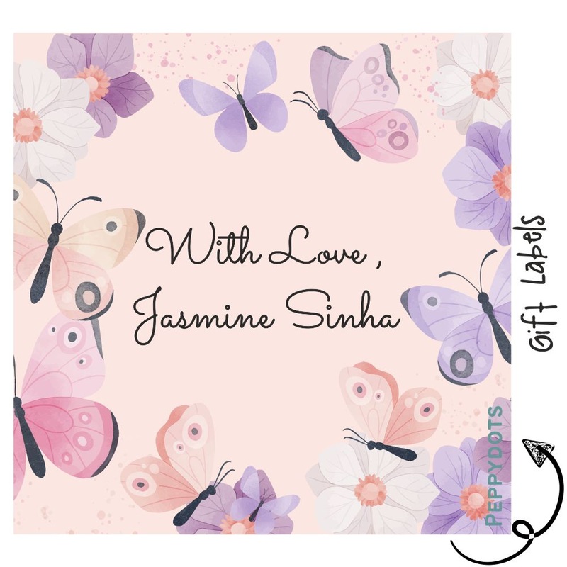 Gift Labels – Butterfly Fun