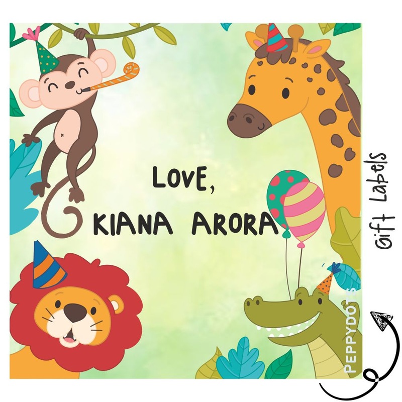 Gift Labels – Jungle Fun