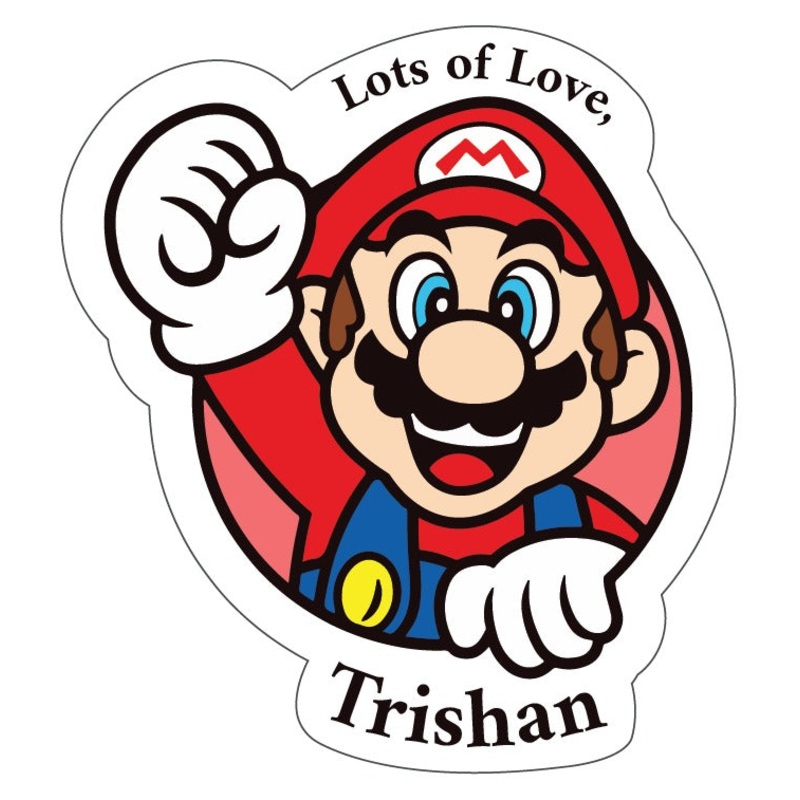 Gift Labels – Mario