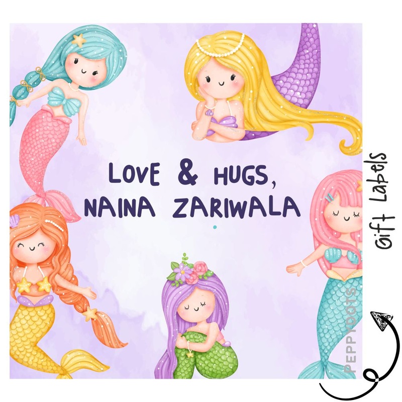 Gift Labels – Mermaid Friends