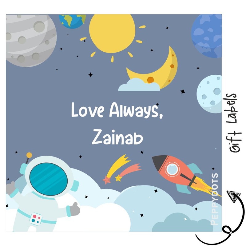 Gift Labels – Sun And Moon