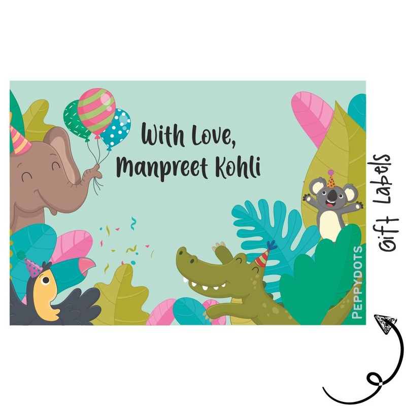 Gift Labels – Tropical Animals