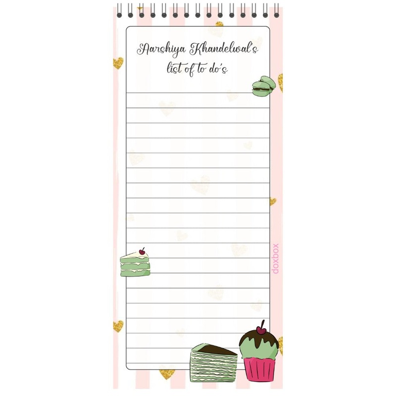 List Pads – Cupcake