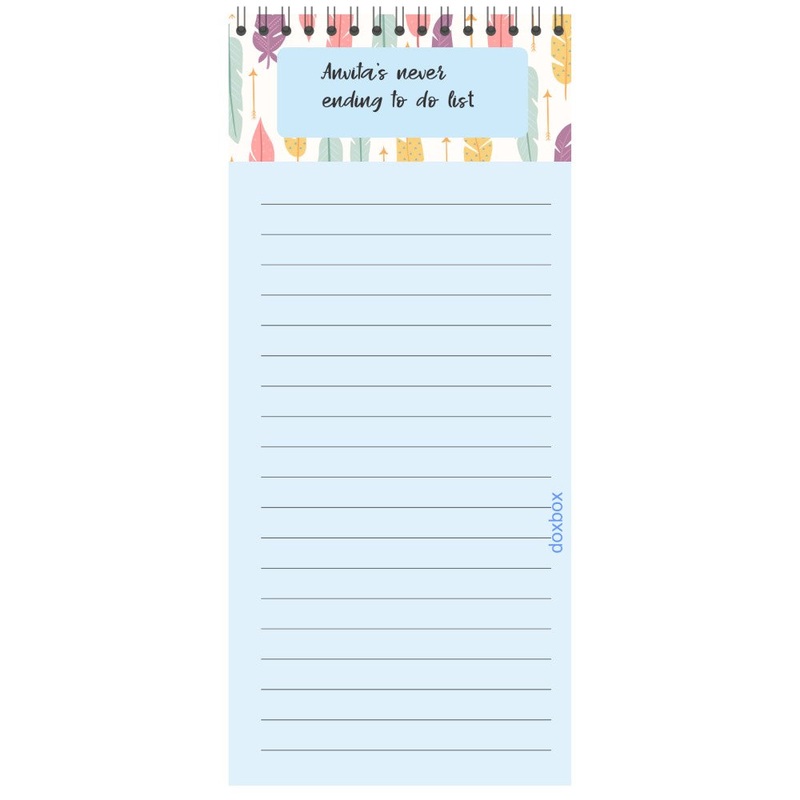 List Pads – Feather