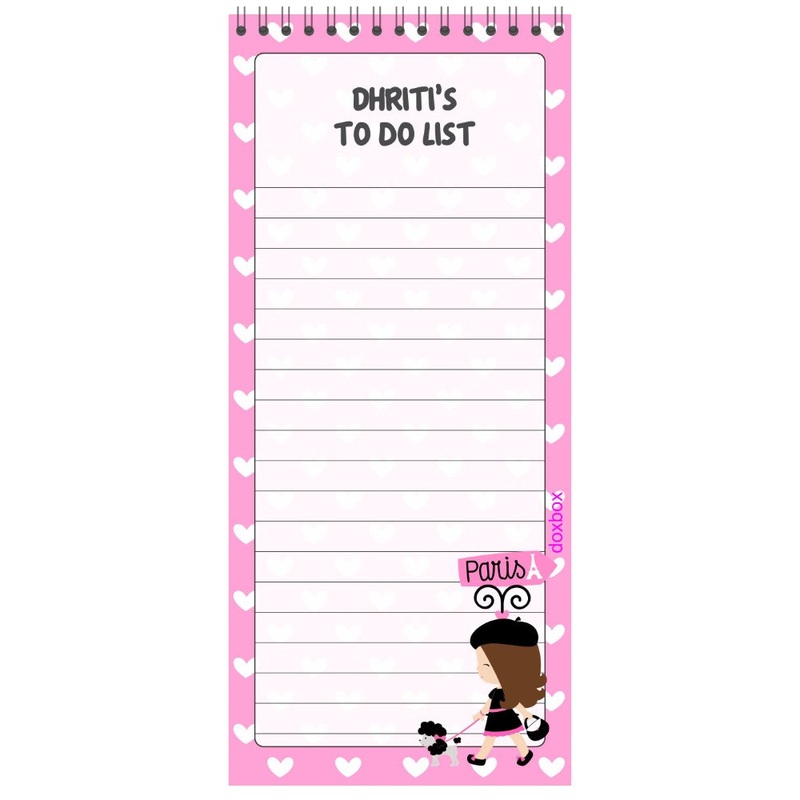List Pads – Paris Dog