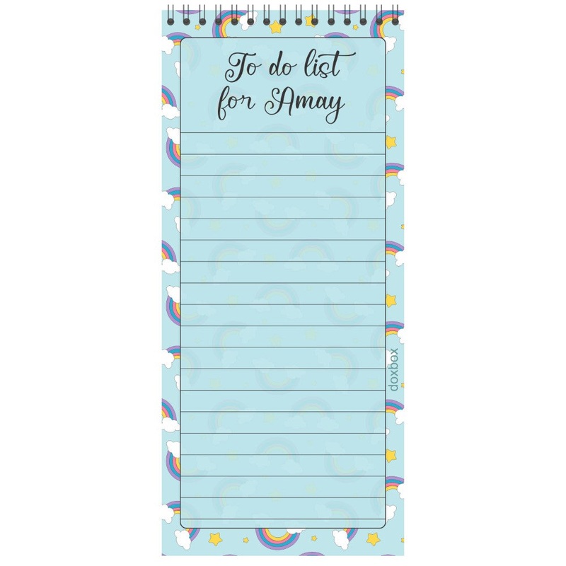 List Pads – Rainbow