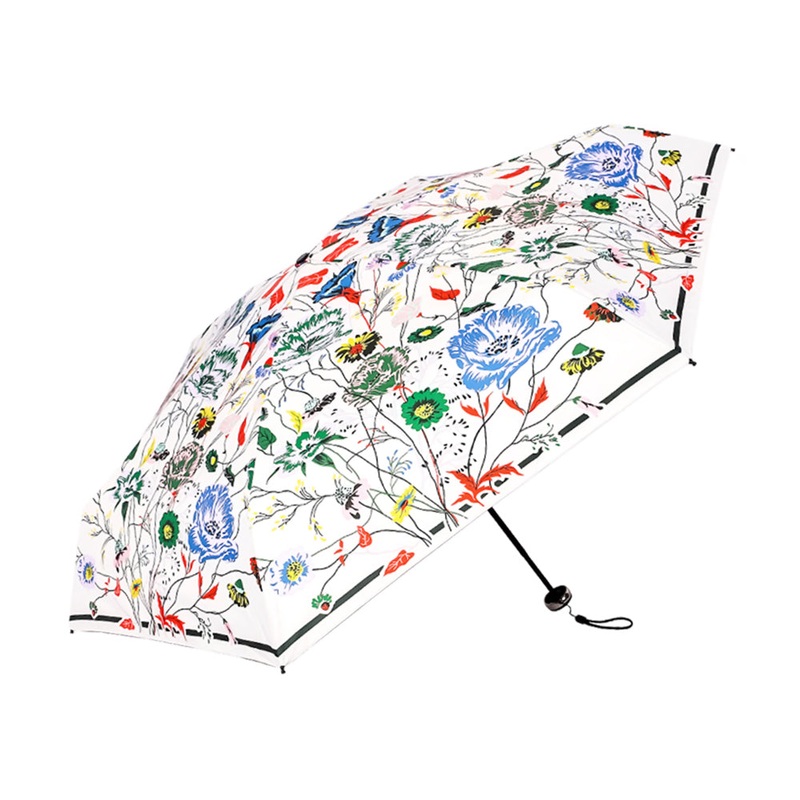 Little Surprise Box, 5 Fold Capsule Pocket Edition Floral Theme Umbrella For Adults