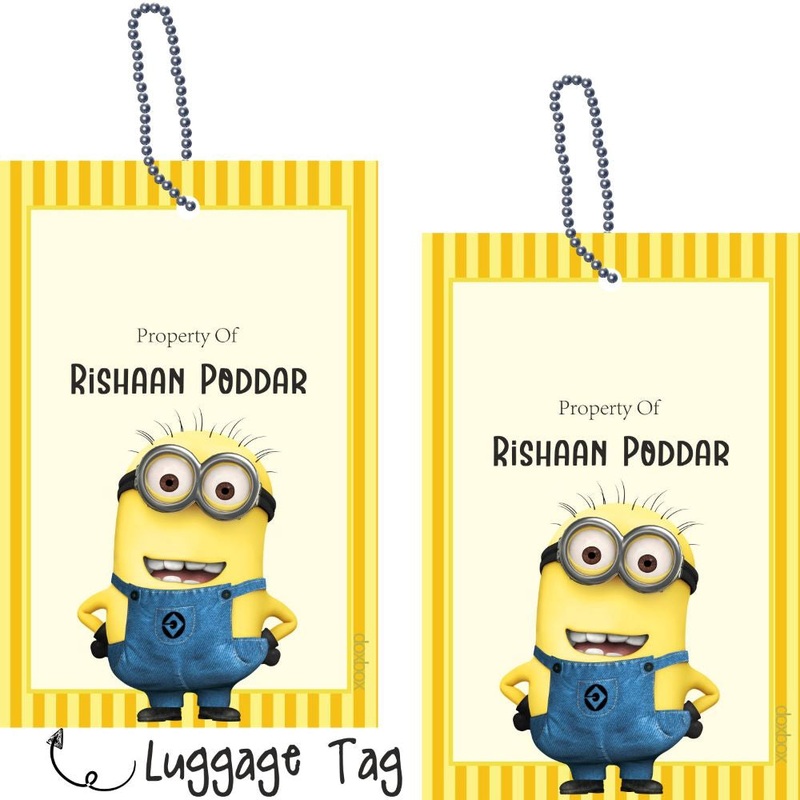 Luggage Tag – Minions