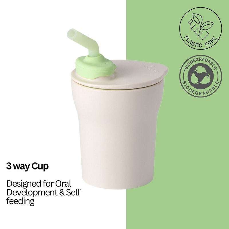 Miniware 1-2-3 Sip! Sippy Cup, Lime