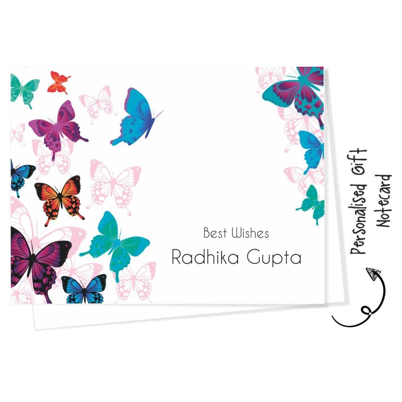 Personalised Gift Notecard – Butterfly