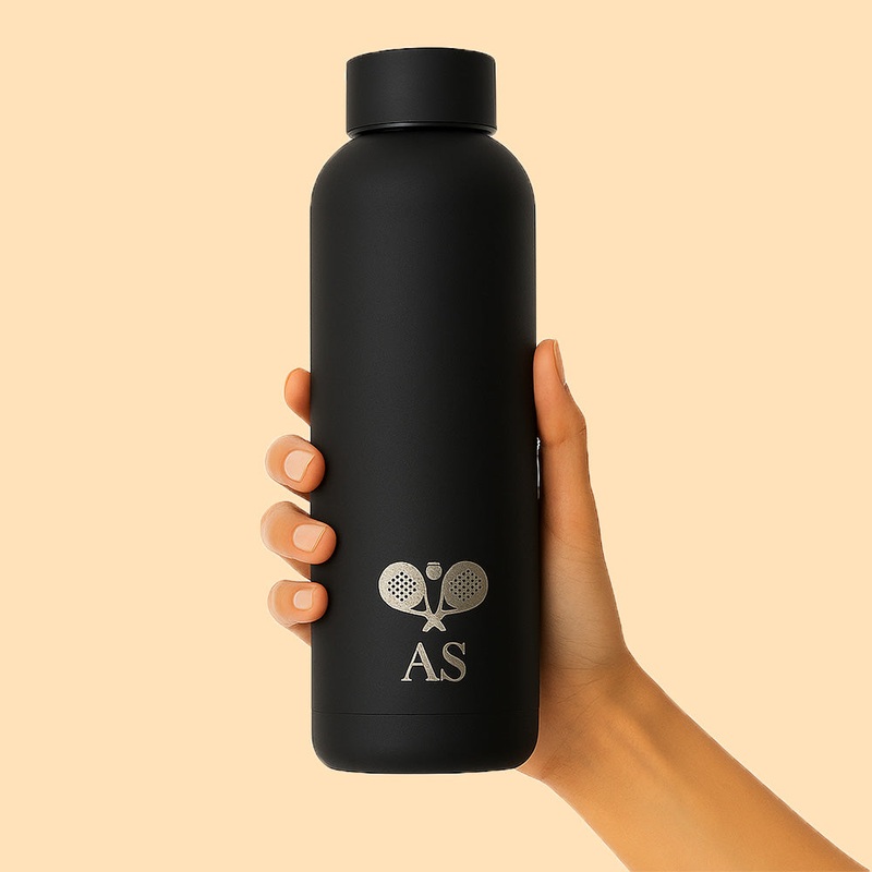 Personalised Insulated Water Bottle – Padel Special Edition (500 ml)