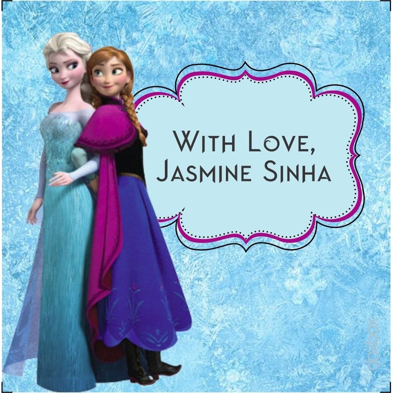 Thank You Labels – Frozen
