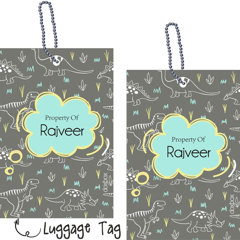 Luggage Tag – Dinasour