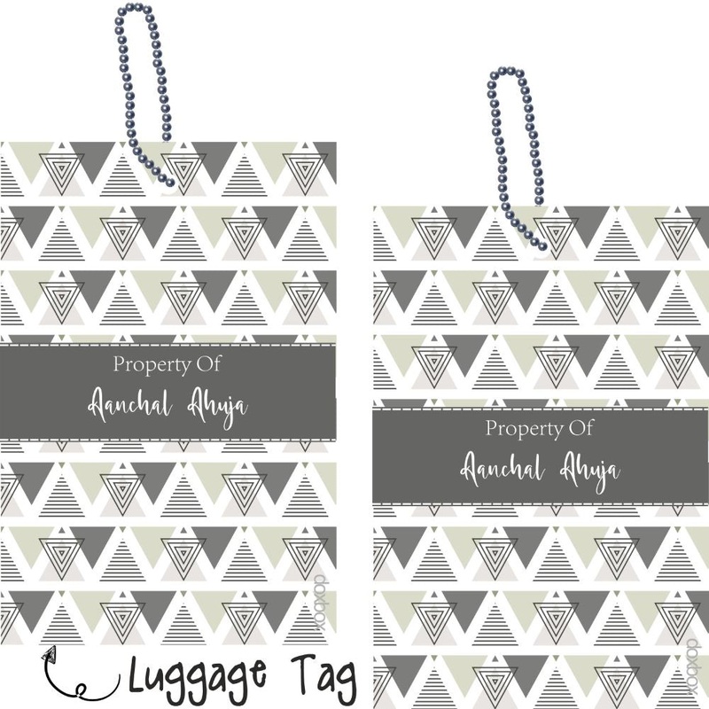Luggage Tag – Geometrical