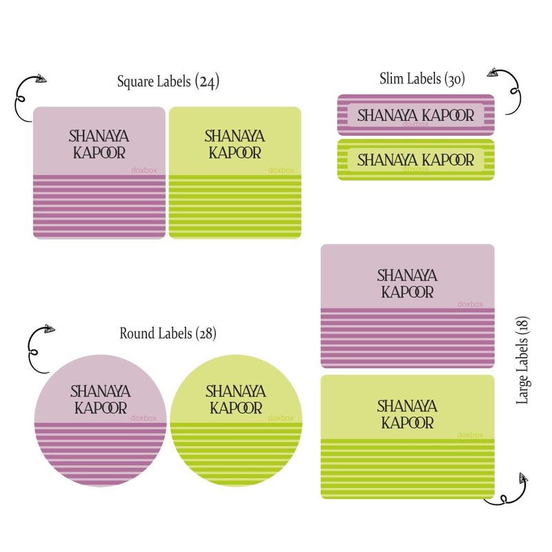 Mixed Labels – Stripes