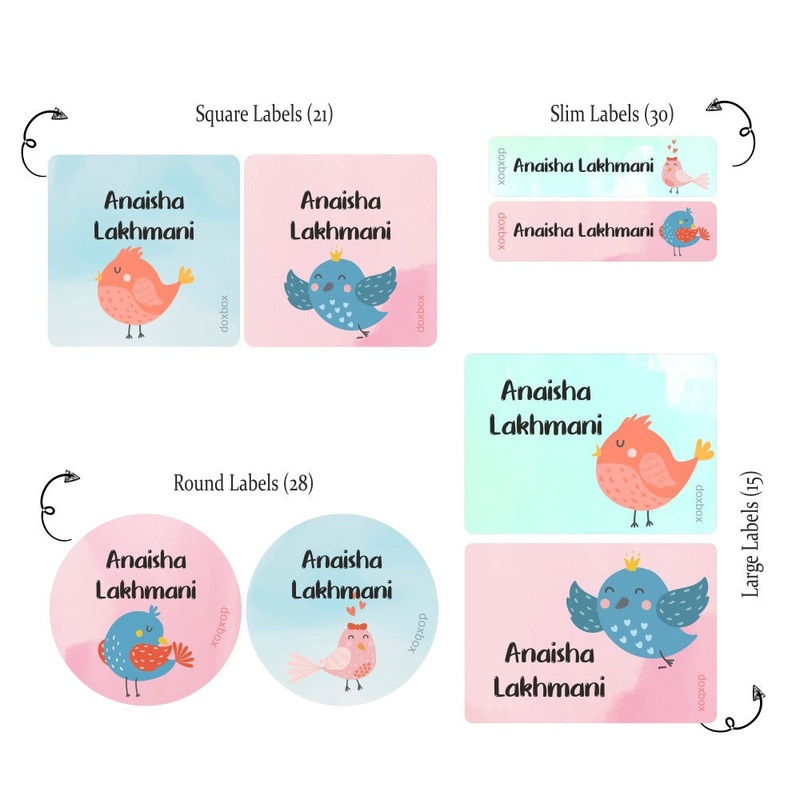 Mixed Labels – Sweet Birds