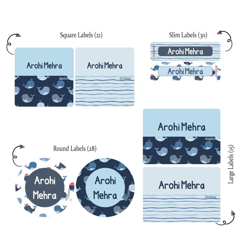 Mixed Labels – Whale