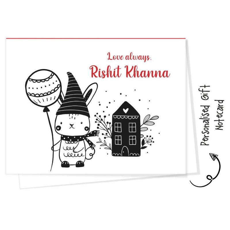 Personalised Gift Notecard –  Autumn House