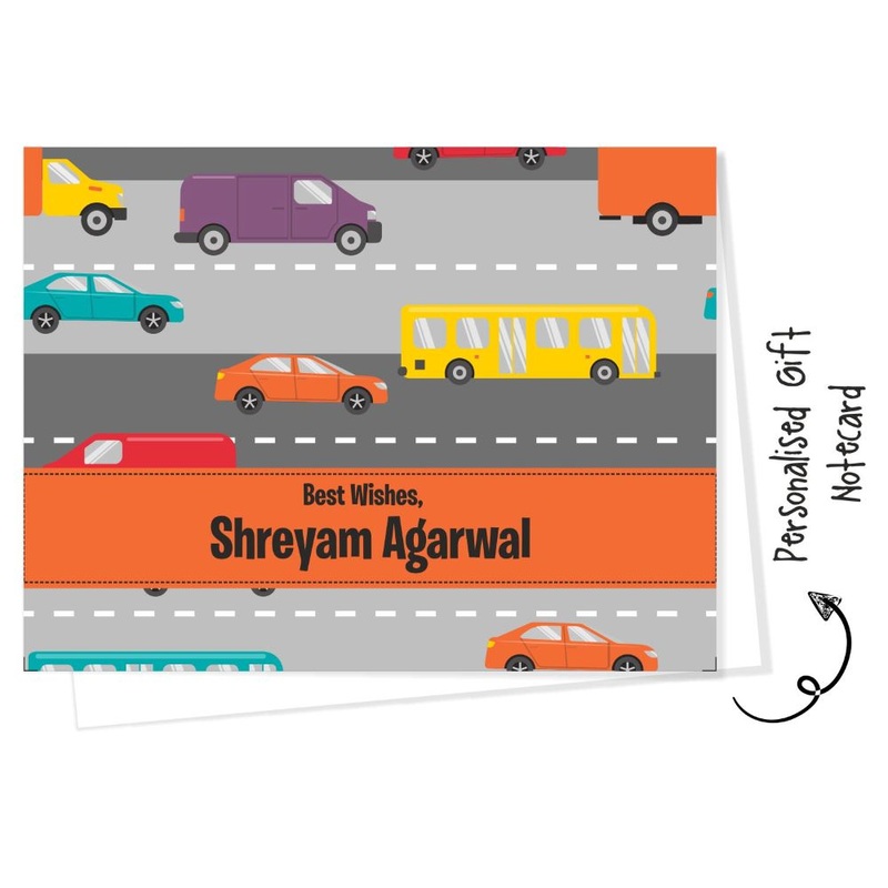 Personalised Gift Notecard – Car