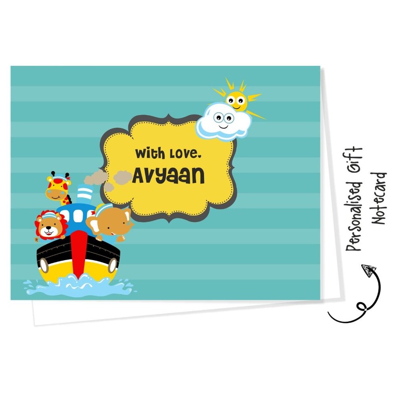 Personalised Gift Notecard –  Sailor