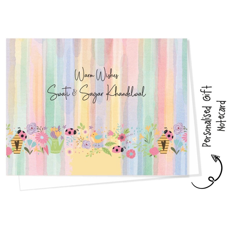 Personalised Gift Notecard -Spring
