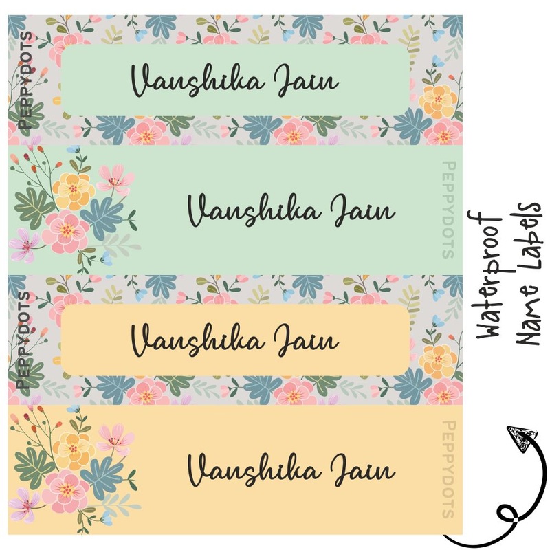 Waterproof Labels – Bouquet