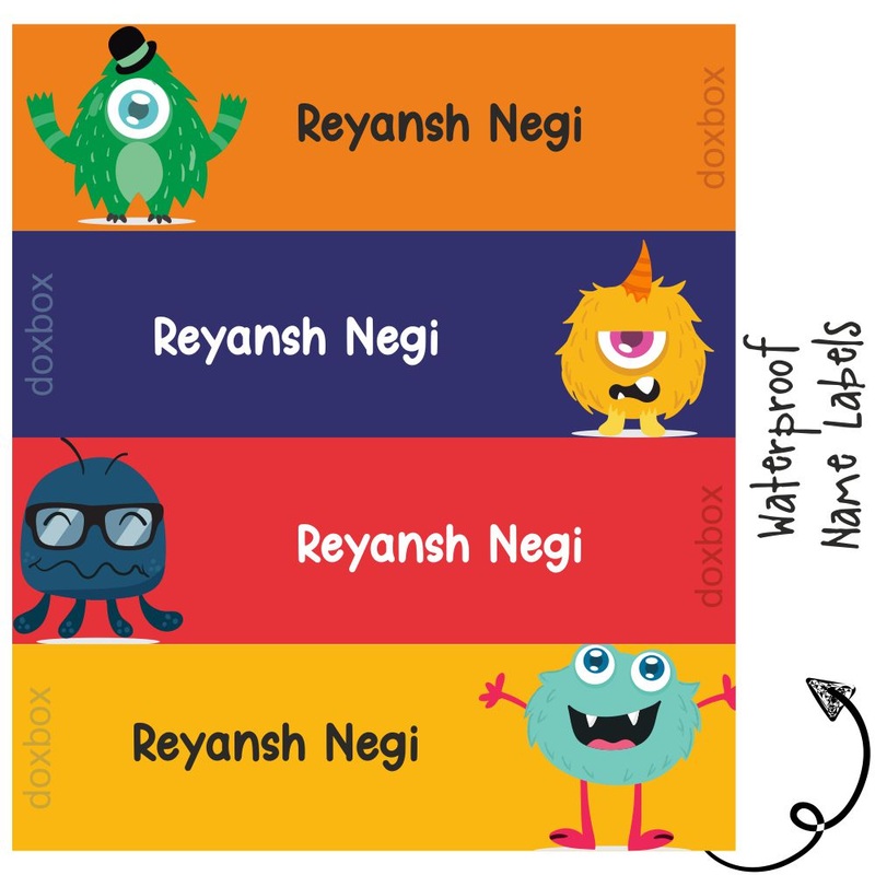 Waterproof Labels – Monster