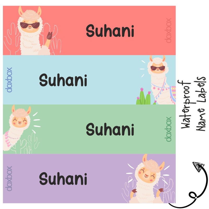 Waterproof Labels – Sheep  Llama