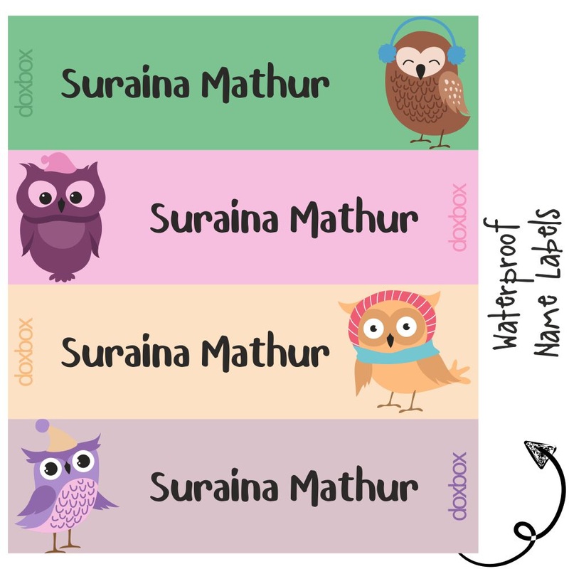 Waterproof Labels – Sweet Owl