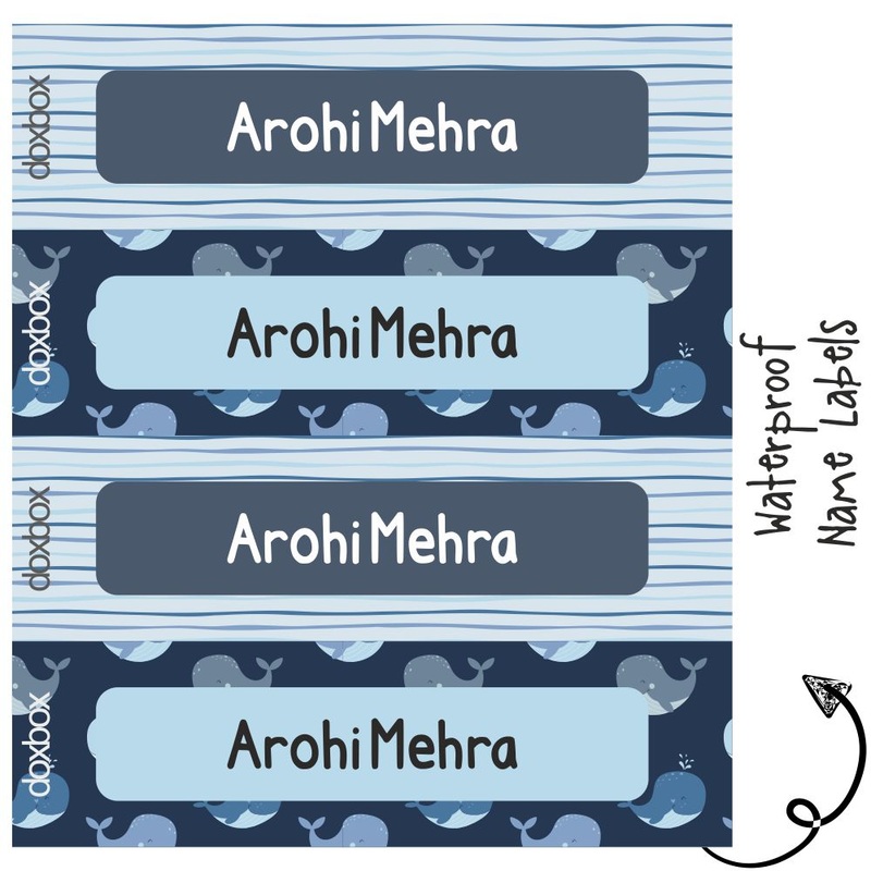 Waterproof Labels – Whale