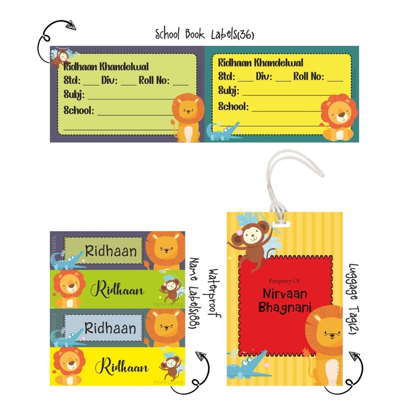 Back To School Combo – Jungle friends