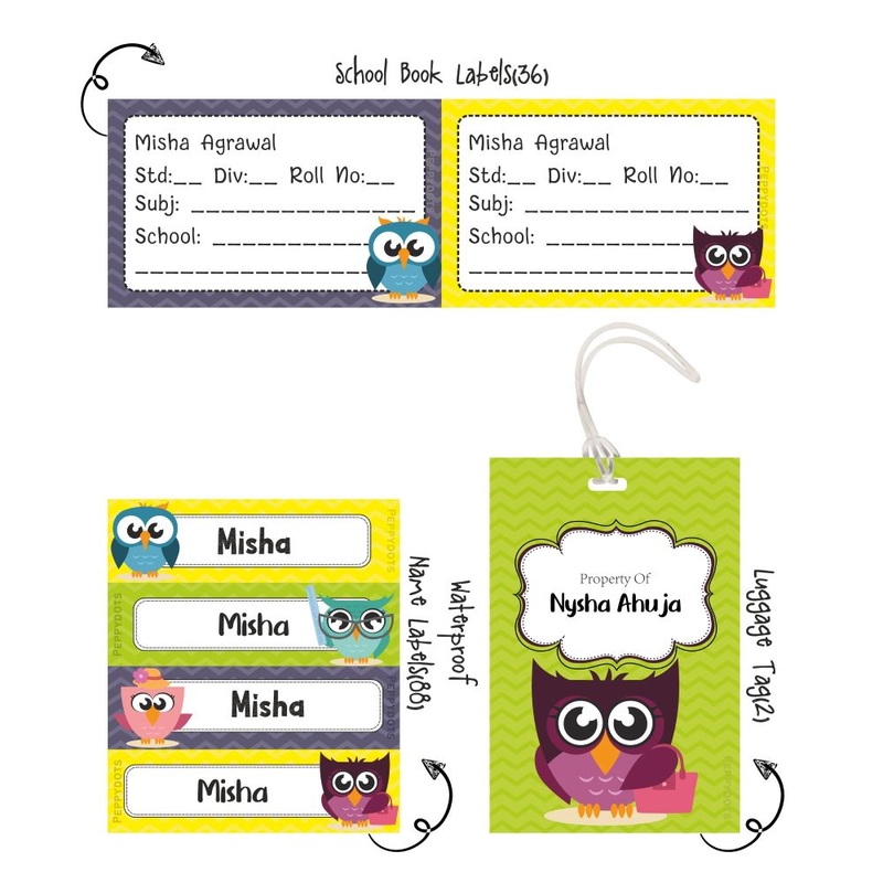 Back To School Combo –  Zig Zag Owl